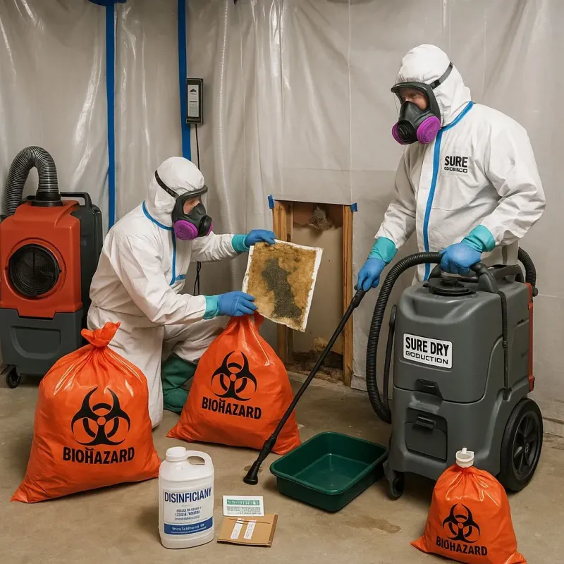 Contaminated Water Handling Protocols process in Bear Creek, AK